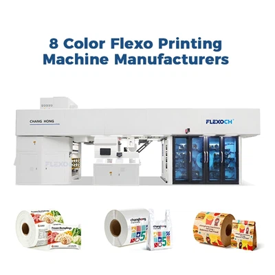 Top 10 producători de mașini de imprimat flexo în 8 culori din China în 2026
